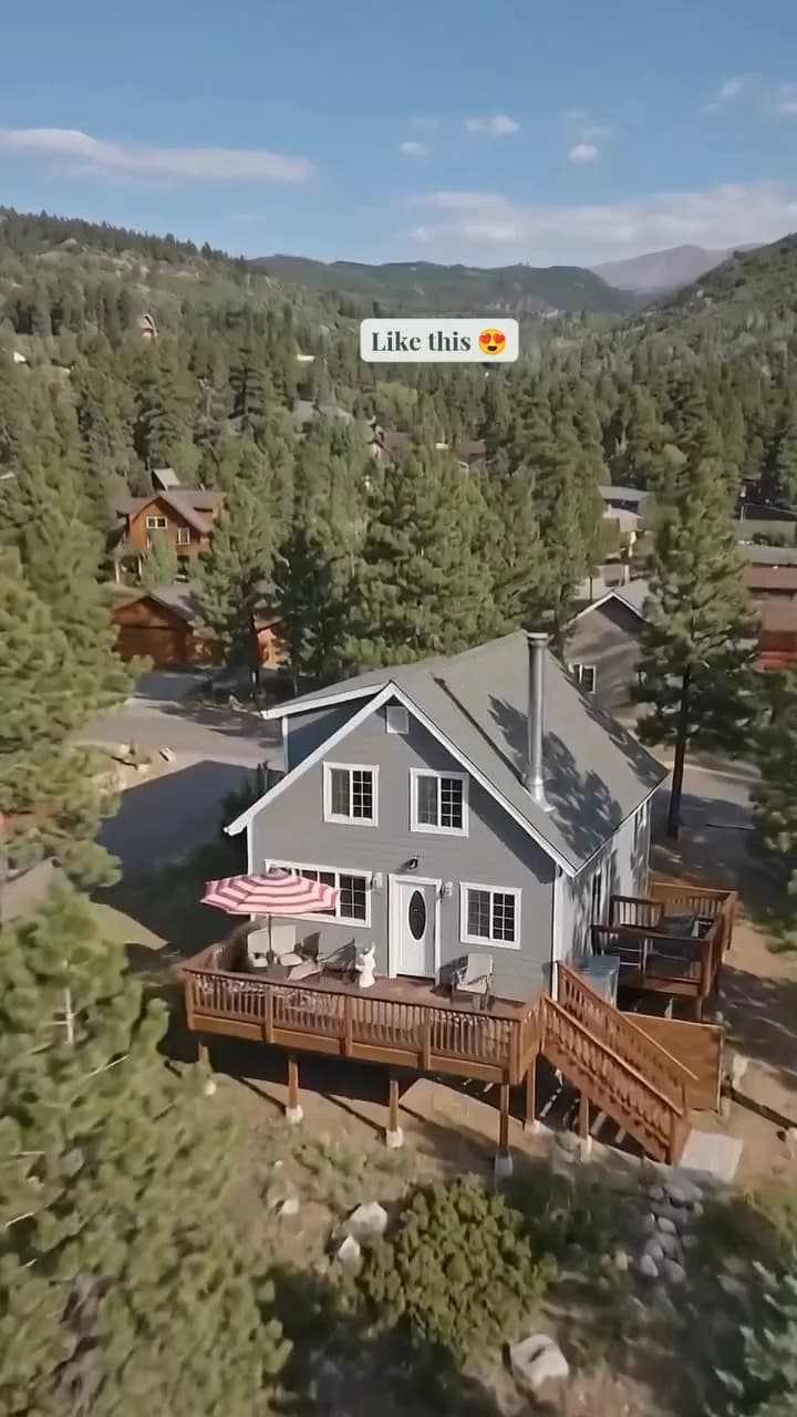 Mountain living video from property photos