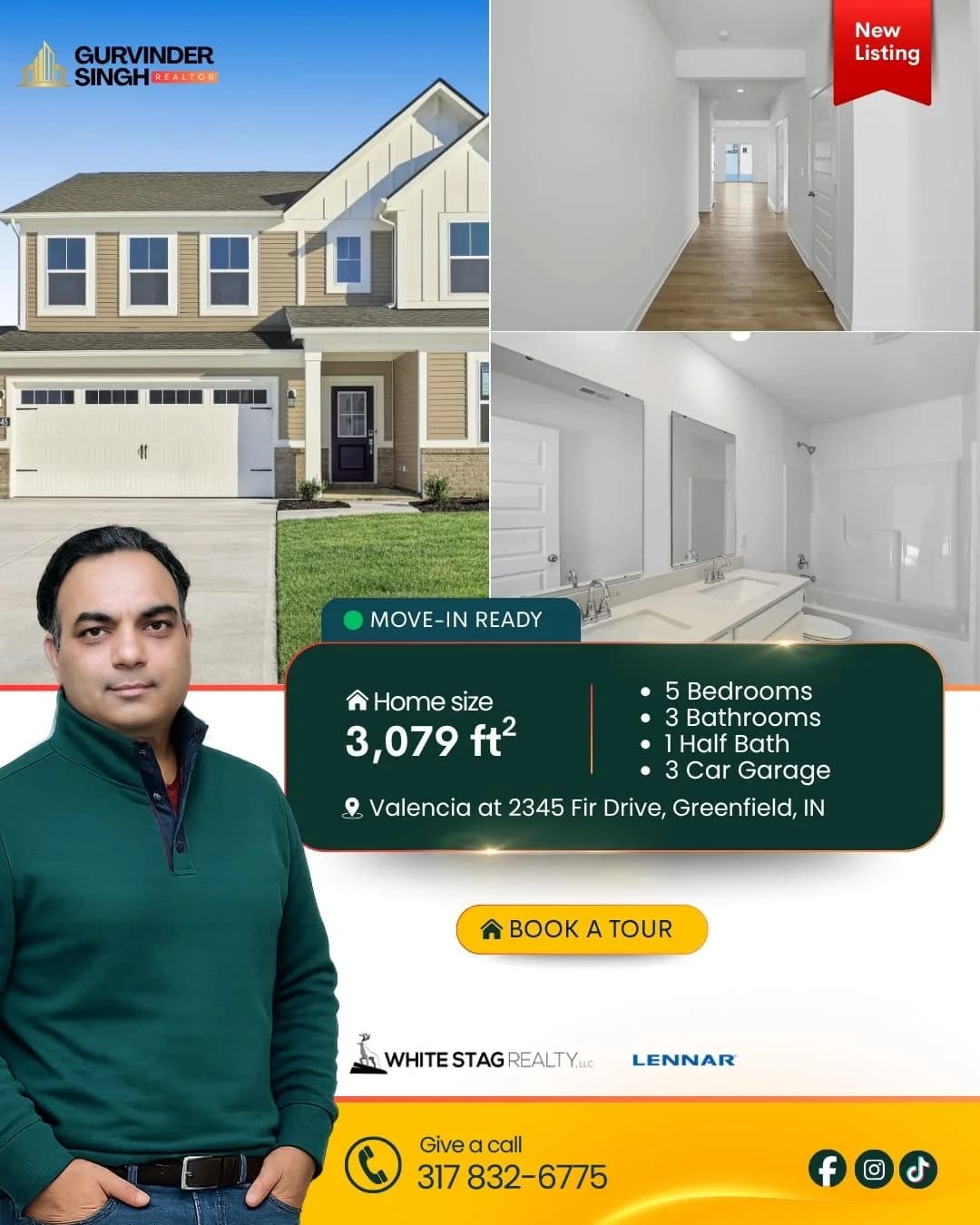 New listing, move-in ready home