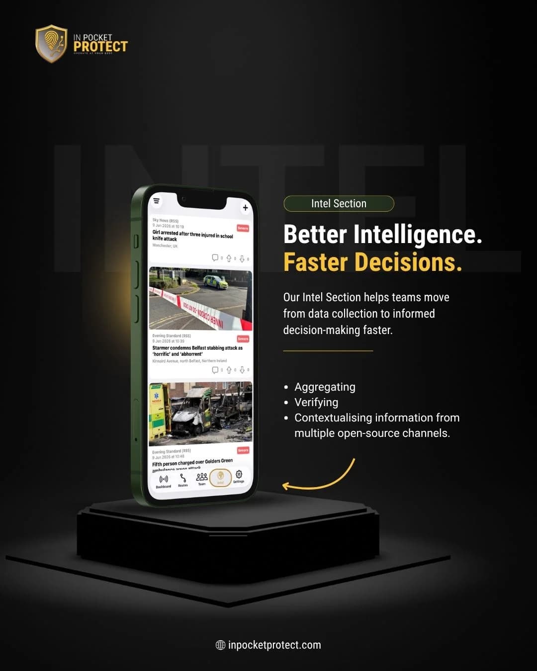 Better intelligence, faster decisions