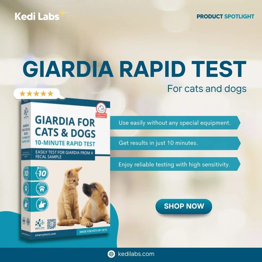Giardia rapid test product spotlight