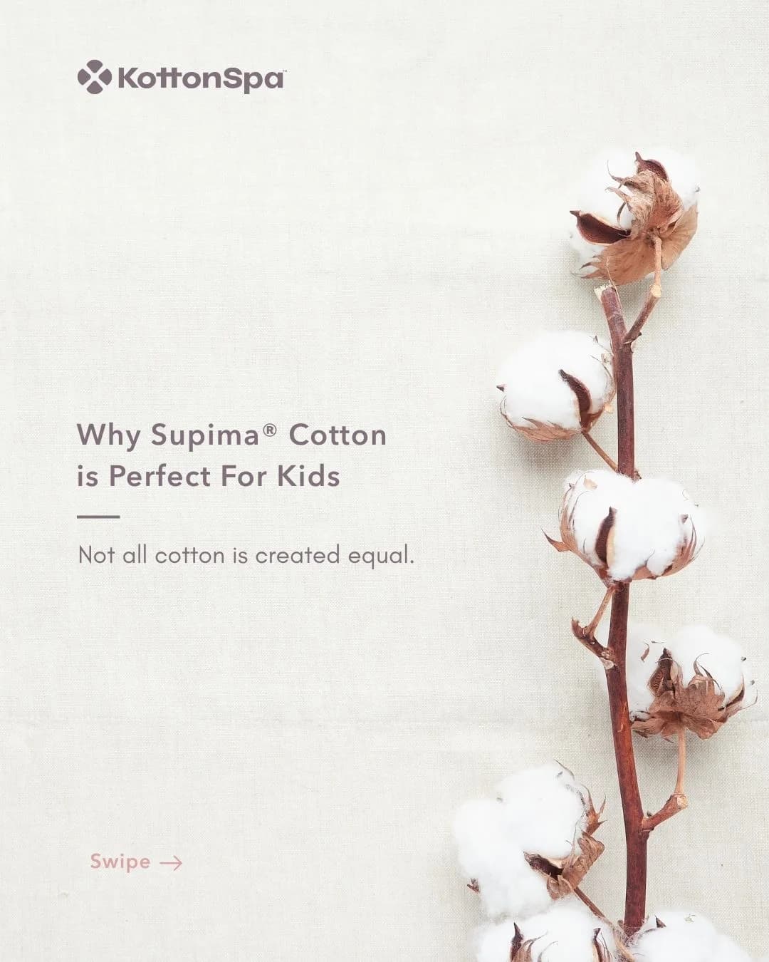 Why Supima cotton is perfect for kids