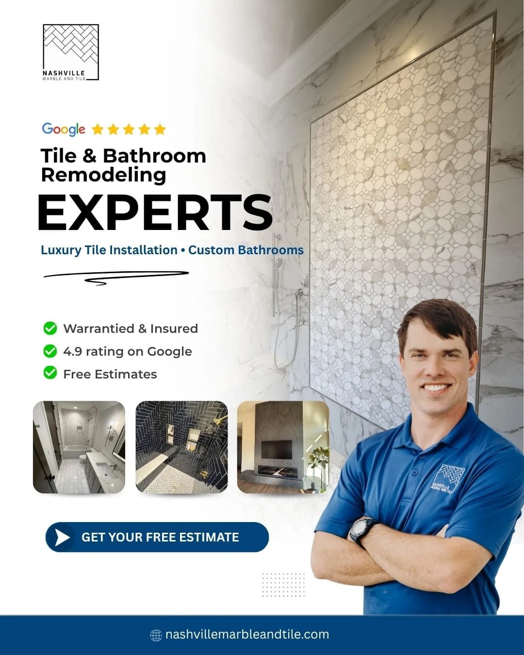 Tile and bathroom remodeling experts