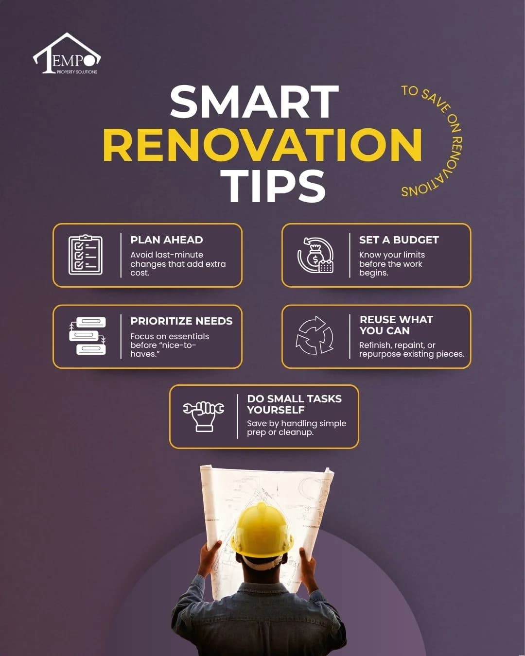 Smart renovation tips