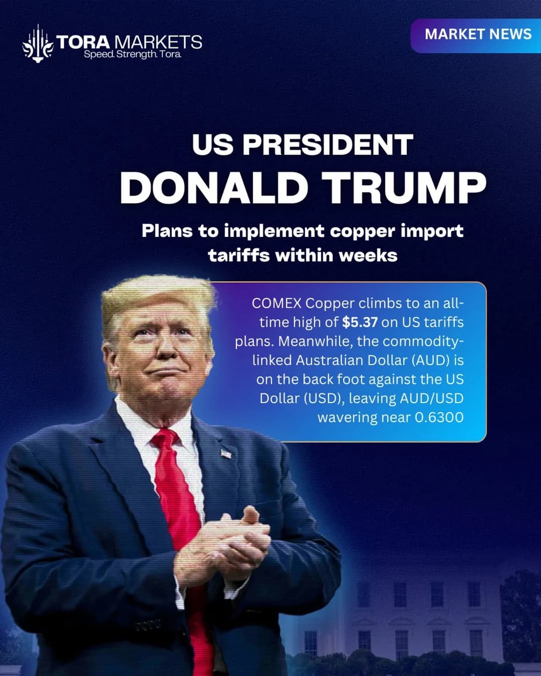 Market news: copper import tariffs