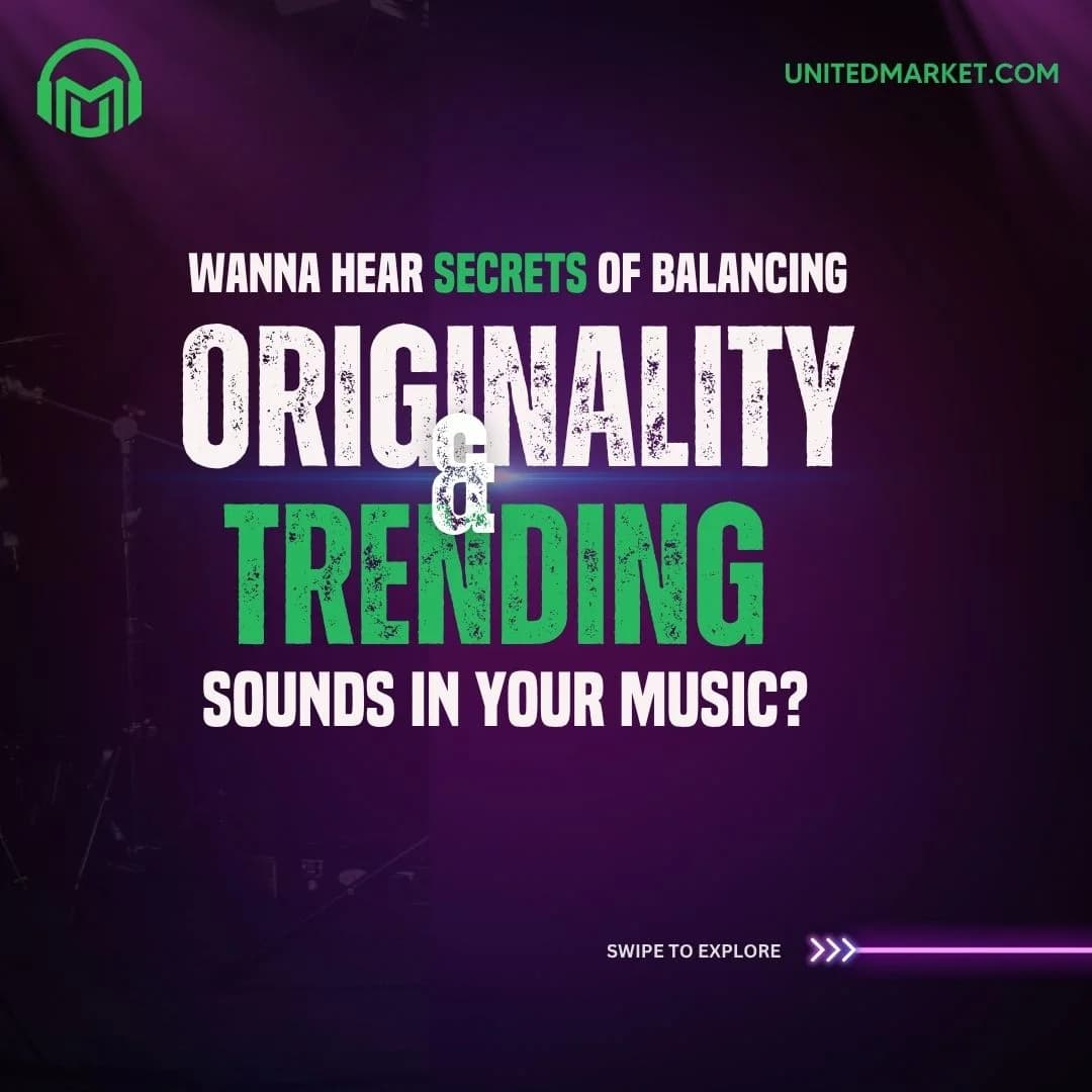 Balancing originality and trending sounds