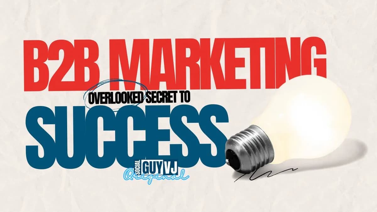 B2b social media tactics