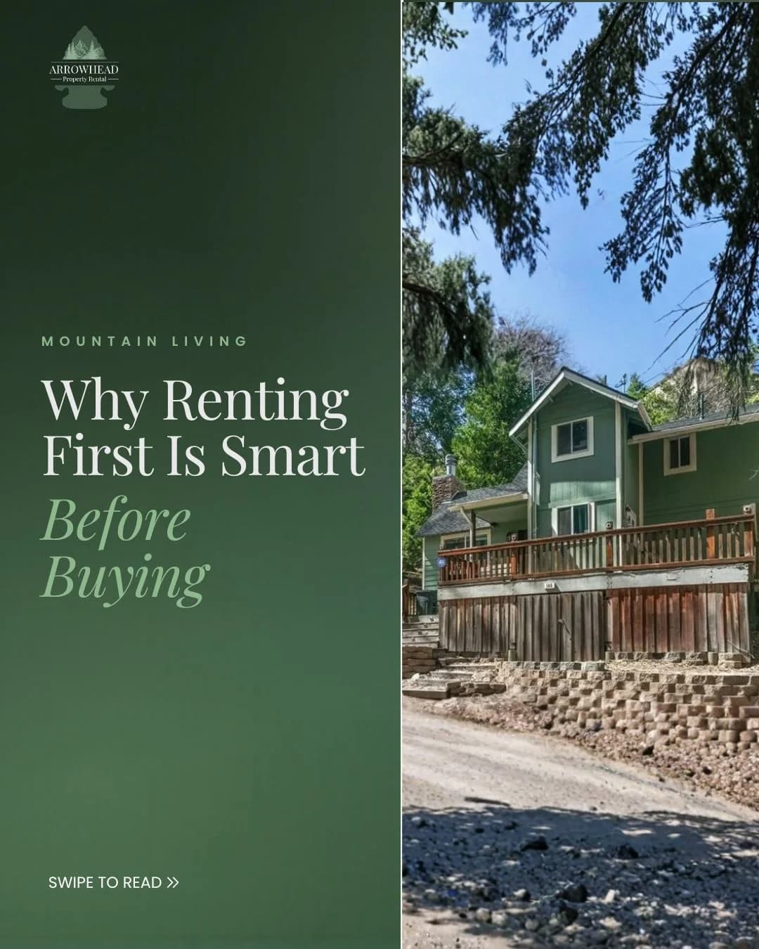 Why renting first is smart before buying